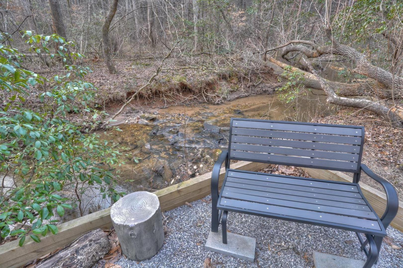 Luxury Cabin Sleeps 8 With Creekside Fire Pit Near Helen Ga Cleveland Esterno foto